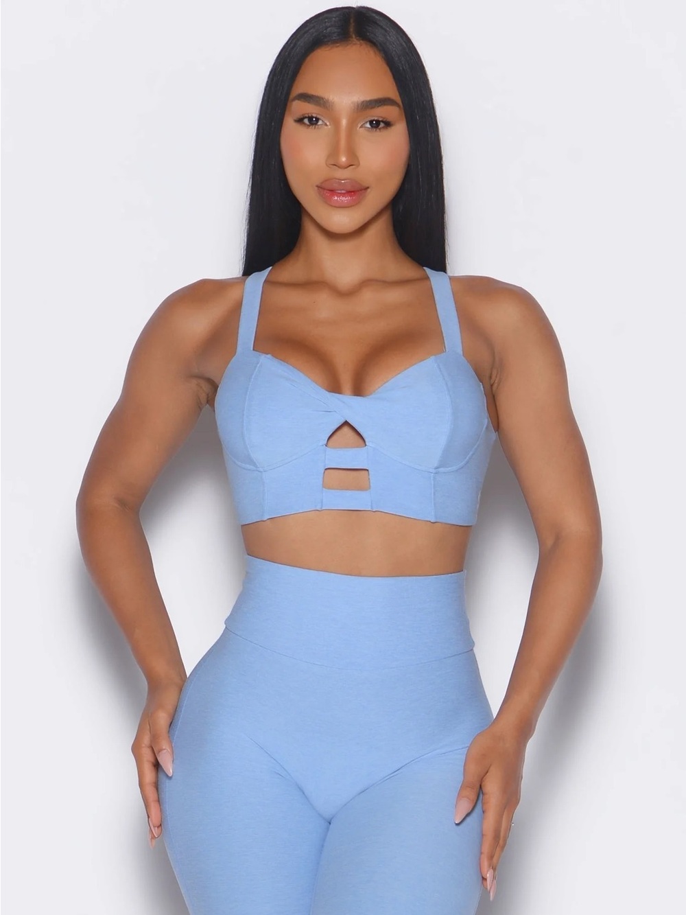 Bombshell Sportswear Core Set Bra Bright Hydrangea
